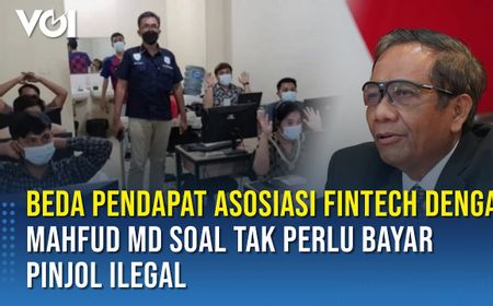 VIDEO: Mahfud MD Saran Tak Perlu Kembalikan Utang Pinjol Ilegal, AFPI Beda Pendapat