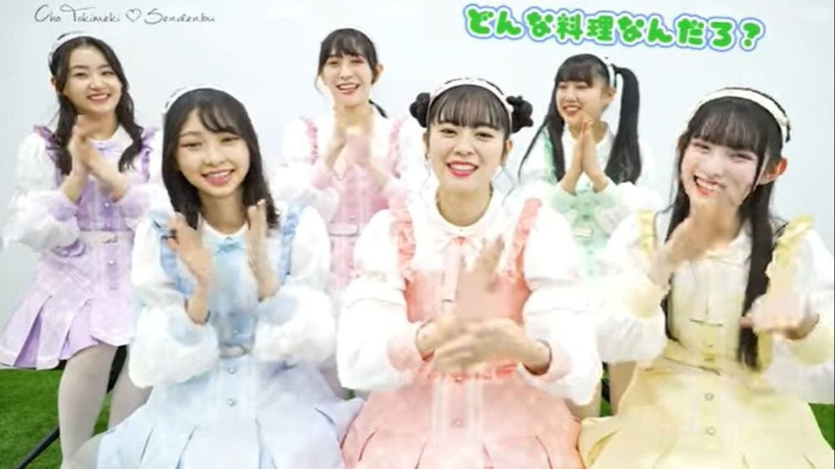 Reaksi Grup Idola Jepang Ch Tokimeki Sendenbu Saat Makan Rendang Bikin Warganet <i>Happy</i>
