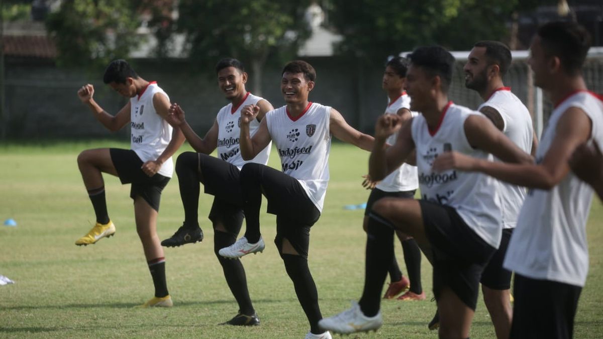 Enthusiasm Is The Reason Bali United Players Want League 1 To Be Continued
