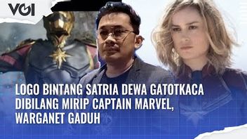 视频：Satria Dewa Gatotkaca的明星标志说类似于惊奇队长，Rowdy Warganet
