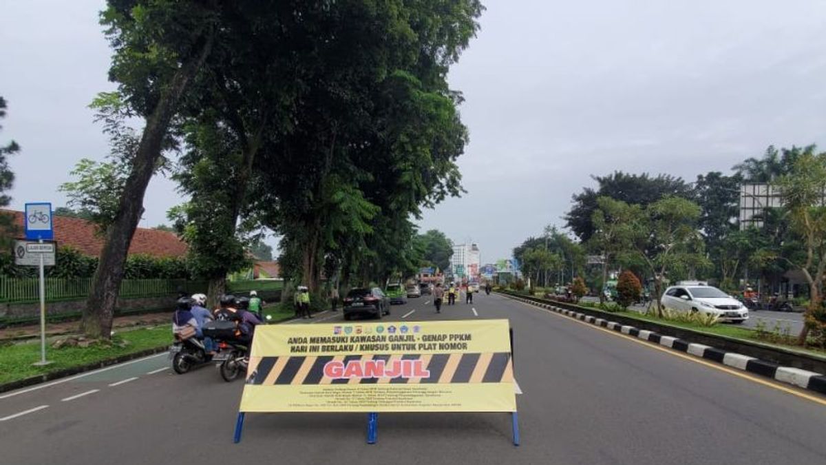 Anticipant La Propagation D’Omicron, Les Attractions Touristiques De Bogor Appliquent également La Politique De Odd Even