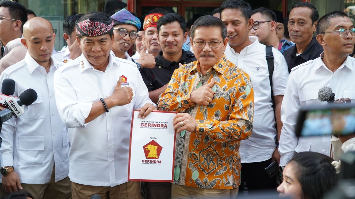 Zainal-Ingkong 接待 B1-KWK Gerindra 党