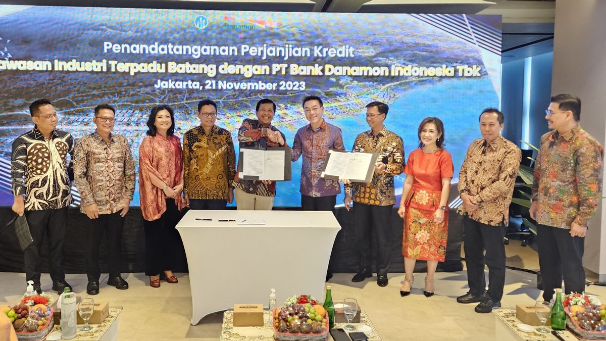 Investment Is Increasingly Aggressive, Batang Integrated Industrial Zone Accelerates Area Development and Operations with Credit Disbursement of IDR 786 Billion