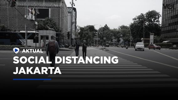 Jakarta Est Seul Sans Interaction Humaine