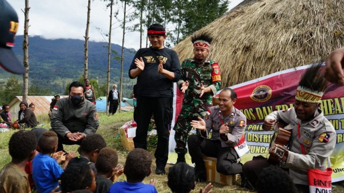 KKB Tebar Propaganda, Kepala Suku Paluga Papua Tegaskan Tak Ada Pembakaran Rumah dan Gereja