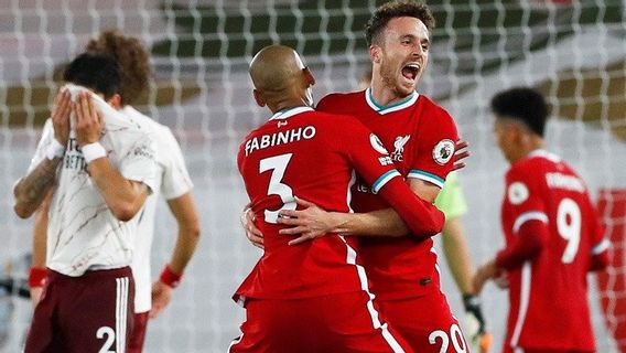 Diego Jota Catatkan Debut Manis, Cetak Gol dan Bawa Liverpool Bekuk Arsenal 3-1