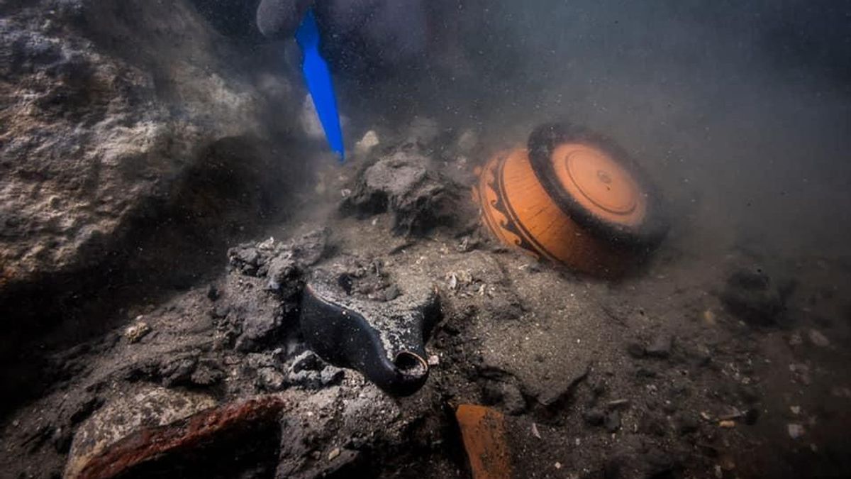 フランスとエジプトの研究者は、古代ギリシャの軍艦の遺跡を発見しました