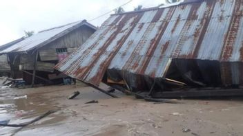 Trois Villages Du District D’Amar à Timika Ont été Gravement Endommagés Par Les Inondations