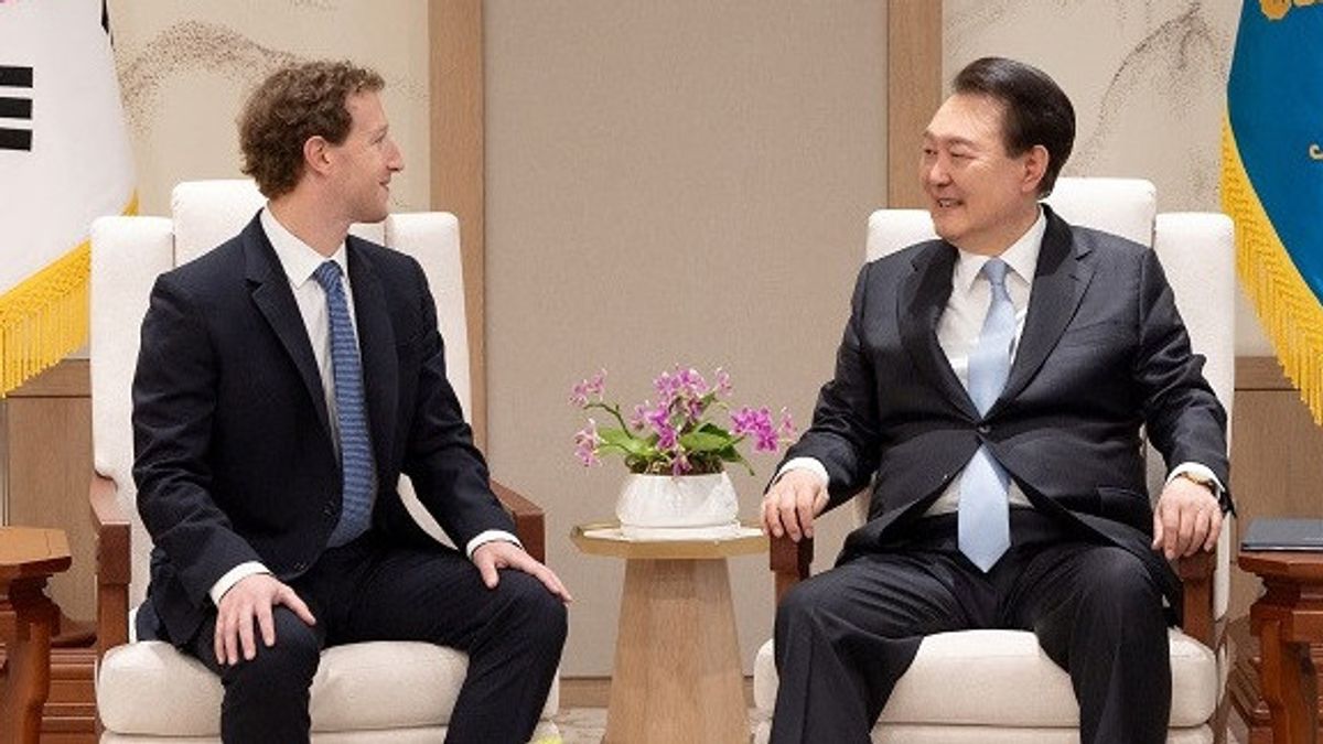 South Korean President Meets Mark Zuckerberg, Discusses AI Cooperation And Digital Ecosystem