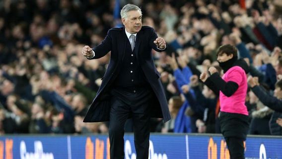 Yells For Ancelotti, Evidence Of Love For Everton Supporters