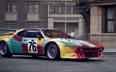 Supercar BMW M1 by Andy Warhol, Karya Seni Tinggi dari Mobil Legendaris