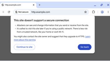 سيعرض Google Chrome تنبيها بزيارة موقع الويب بدون اتصال HTTPS