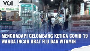 VIDEO: Kasus COVID-19 Melonjak, Penjualan Obat dan Alkes di Pasar Pramuka Normal