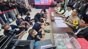 La police a arrêté 10 suspects dans le cas de casino en karaoké à Semarang, 1,3 milliard de roupies ont été saisis