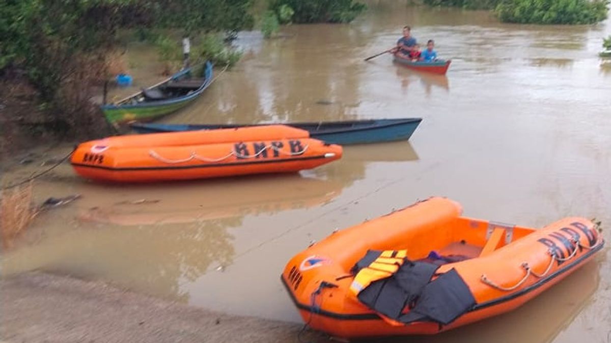 Sud Kalimantan Inondations Jusqu’à 1,5 Mètres, 555 Maisons Et 55 Hectares De Terres Agricoles Prêtes à Récolter Submergé