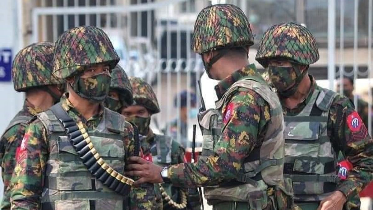 Bentrok Awal Pekan, 90 Pasukan Rezim Militer Myanmar Tewas dalam Serangan Perlawanan Sipil