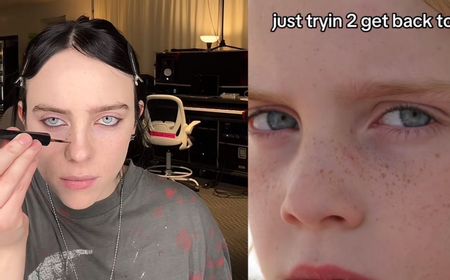 Biasa Makeup Sendiri, Alasan Billie Eilish di Balik Freckles Palsu