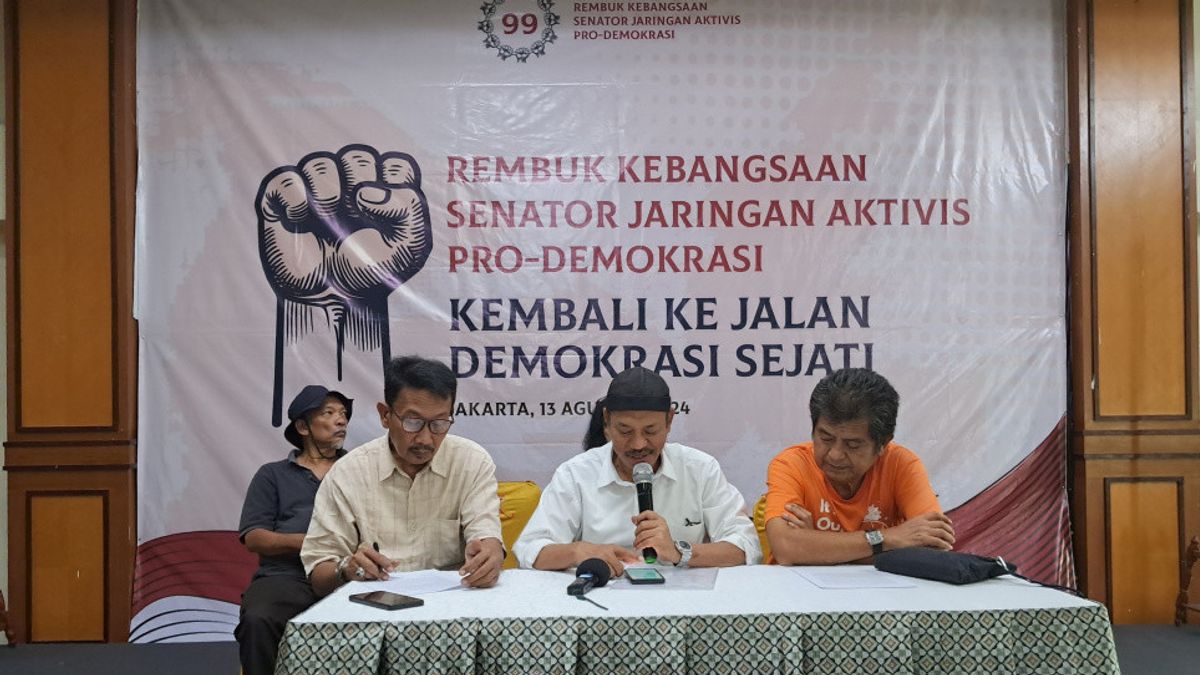 Activists Of The 80s Gather For Fear Of The Spirit Of Reform Being Hijacked By Jokowi's Era Power