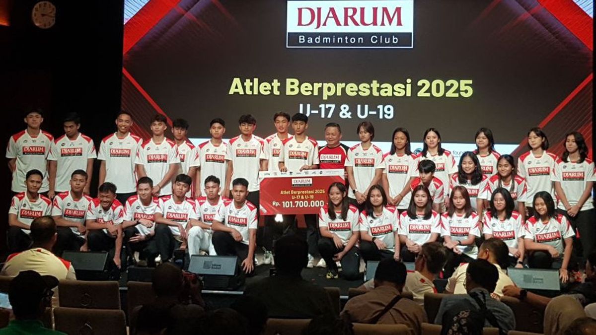 PB Djarum تمنح 512.7 مليون روبية إندونيسية تقديرًا للرياضيين المتميزين