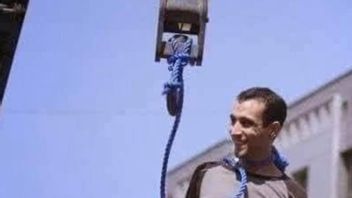 在叙利亚传福音后， 一个男人在绞刑前大笑的令人震惊的照片， 这是真的吗？