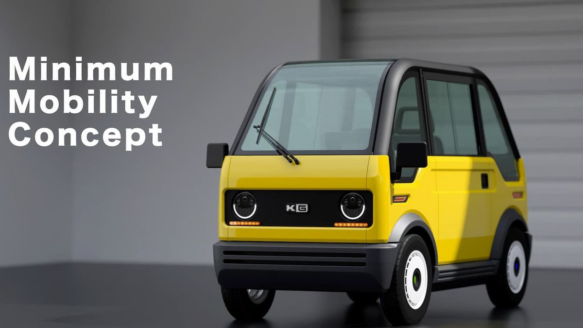 This Japanese Startup Introduces The Kei Car EV Concept, Has One Seat