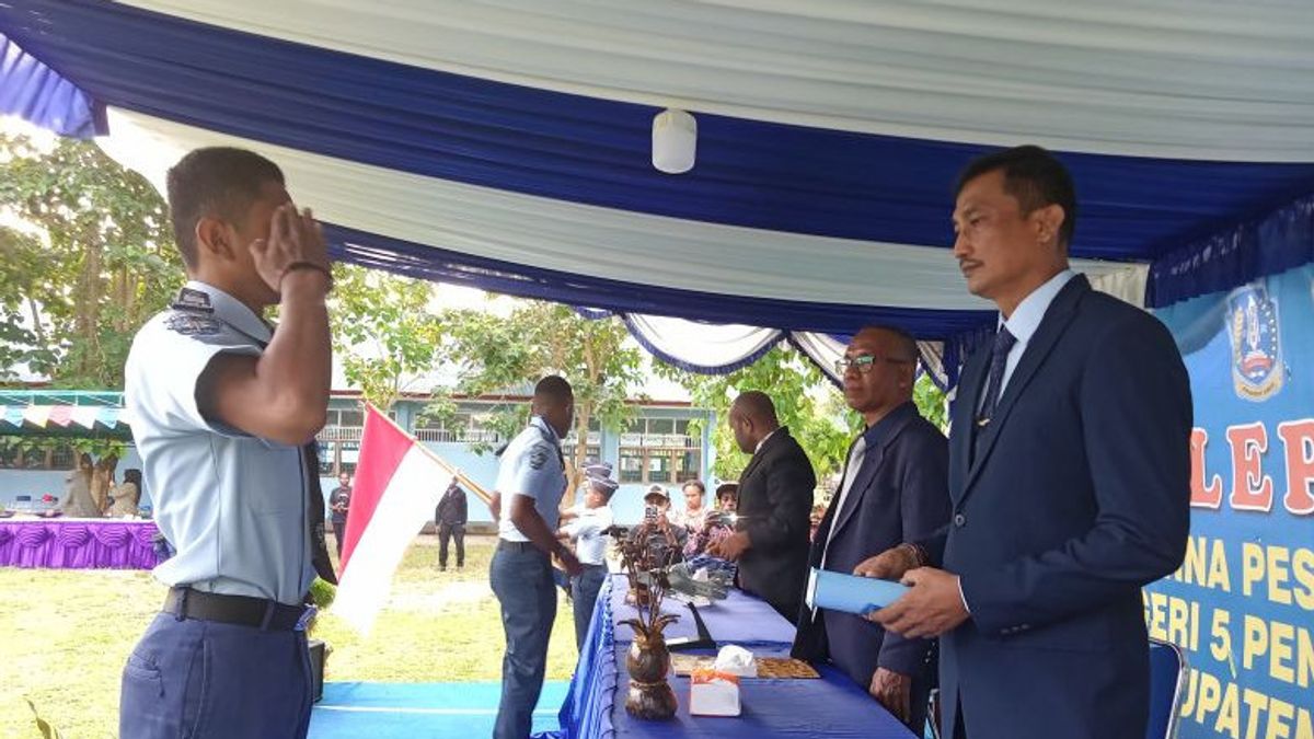 From SMKN 5 Waibhu Jayapura, 85 Aircraft Technical Graduates Ready To Enter The World Of Work