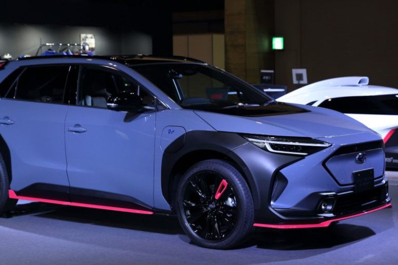 コンセプトカーから始めて、スバルはソルテラSTIを提示する準備ができています