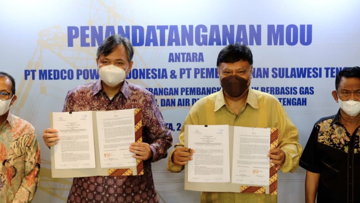 Conglomerate Arifin Panigoro's Medco Power Together With PTPS Develop Gas-Based Energy And Clean Energy In Central Sulawesi