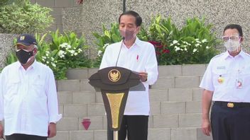 Accompanied By Anies, Jokowi Inaugurates Grass Market Flats: Can Accommodate People From The Ciliwung River Side