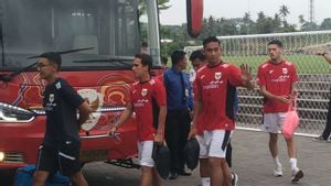 Ahead Of The Krucial Duel Against China, The Indonesian National Team Closes Training In Bali
