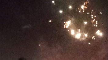 Jayapura Celebrates New Years With Fireworks Party