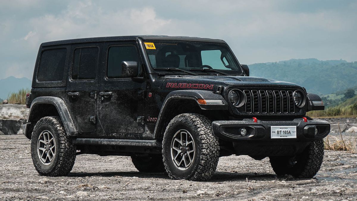 Jeep Wrangler Rubicon 2025 Present In Philippines With A Number Of Design Updates And Features