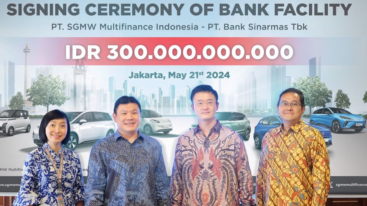 جاكرتا - تلقت PT SGMW Multifinance Indonesia تسهيلات بقيمة 300 مليار روبية إندونيسية من بنك Sinarmas