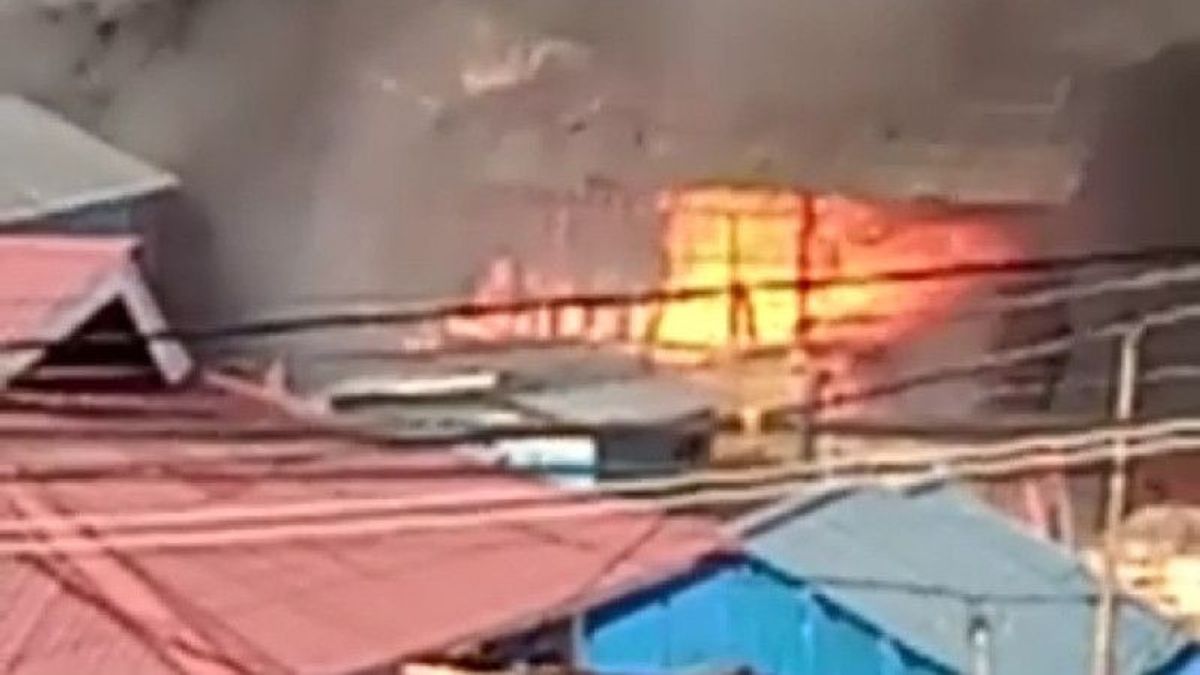 Api Hanguskan 11 Rumah Di Pantai Dok IX Jayapura Utara, Tidak Ada Korban Jiwa