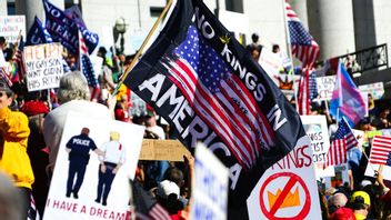 Millions In 50 US States Demo 'No Kings', Anti Trump's One Piece Flag Flying