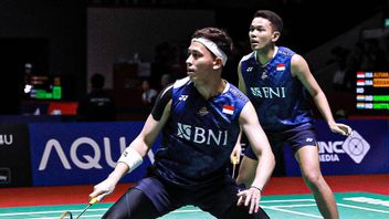 Four Indonesian National Team Players Witness Fajar/Rian's Defeat At Indonesia Open 2023