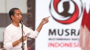 Terdengar Teriakan 'Ganjar Presiden' Saat Jokowi Pidato Soal Pemimpin yang Merawat Demokrasi