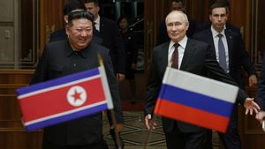 豪华轿车制造公司Aurus Putin Hadiah to Kim Jong-un Gunakan Spare Korean Part