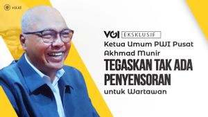 Eksklusif Video, Ketua Umum PWI Pusat Akhmad Munir Tegaskan Kebebasan Pers Dijamin UU