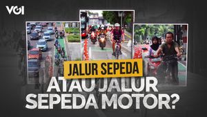 Pesepeda Ikhlas Jalurnya Dipakai Sepeda Motor, Tapi Hanya Saat Macet