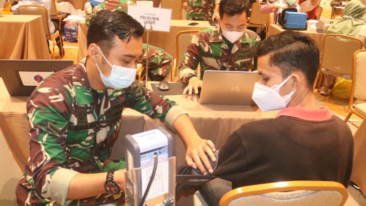 Pangkalan TNI AU Sumsel Targetkan 1.052 Warga Mendapat Vaksin Tahap Kedua