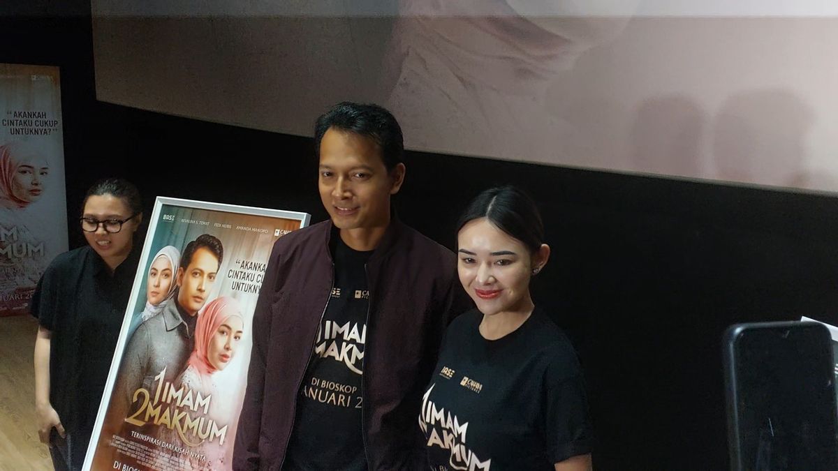 Amanda Manopo Merasa Nyaman Berhijab dalam Film 1 Imam 2 Makmum