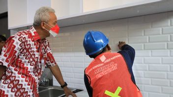 Ganjar Pranowo Supports Construction Training Prevents Work On Buildings Originally