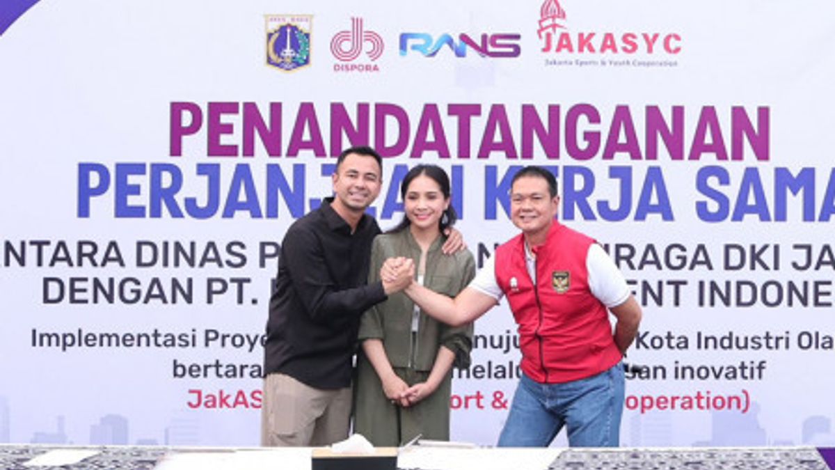 Cooperating With Raffi Ahmad's Company To Develop Sports, Jakarta Provincial Government Hopes To Attract Investors