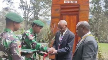 Battalion 412 TNI Task Force Builds 6 Church Bell Towers In Papua