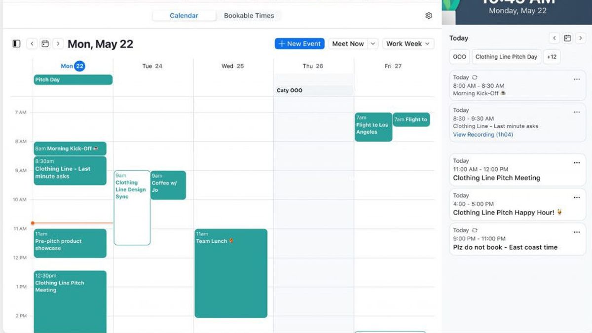 Let's Take A Peek At The New Zoom Mail And Calendar CLients!