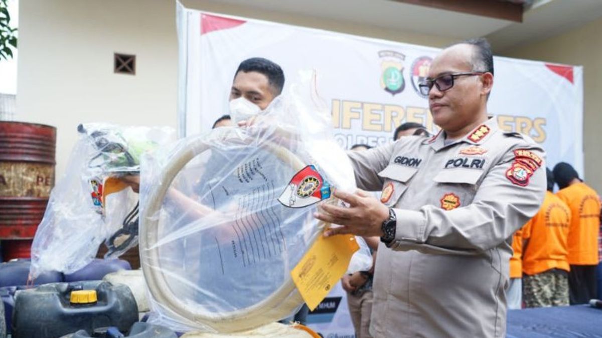Police Arrest Five Mafia Of Subsidized Diesel Fuel In Muaragembong