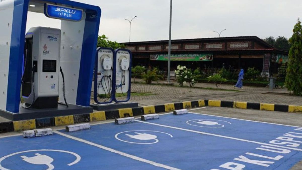 Jasa Marga Prepares 127 SPKLUs In Rest Areas For The Smooth Flow Of Lebaran Homecoming