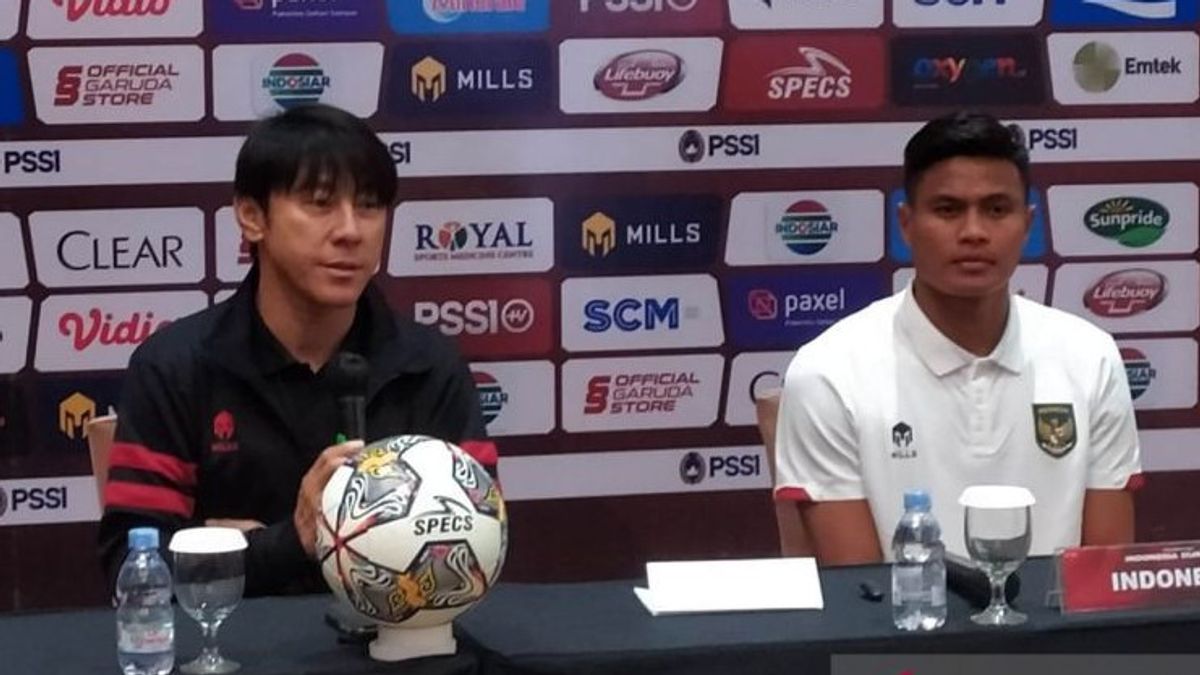 Evaluation Of The Indonesian National Team Behind The Indonesian National Team After Nicknamed Curacao, Shin Tae-yong: There Are Several Times Of Error
