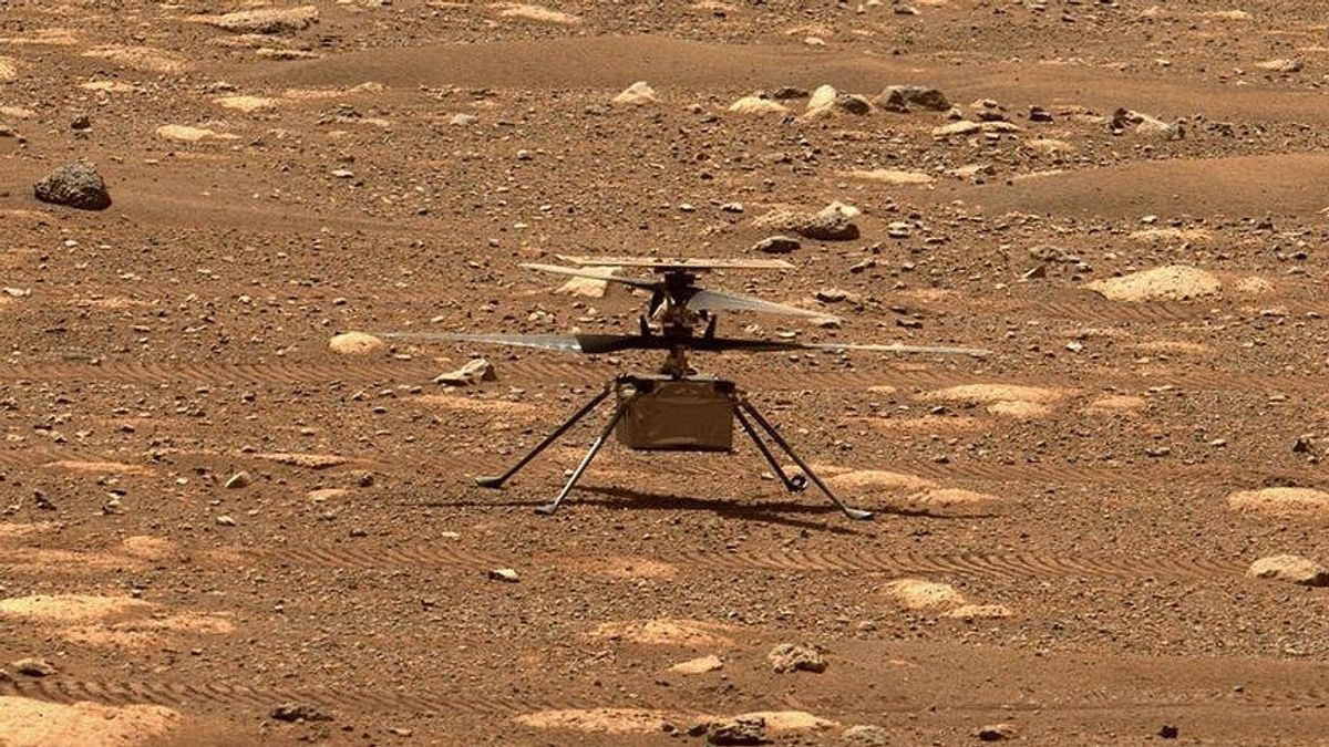 Setelah Pesawat, China Ingin Terbangkan Helicopter Penjelajah di Mars